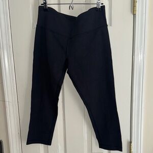 Lululemon Black Cropped Leggings